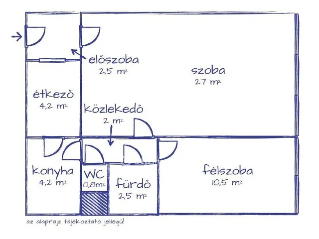 Eladó lakás Budapest XI. kerület 49 nm