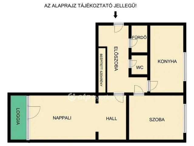 Eladó lakás Budapest XI. kerület 55 nm