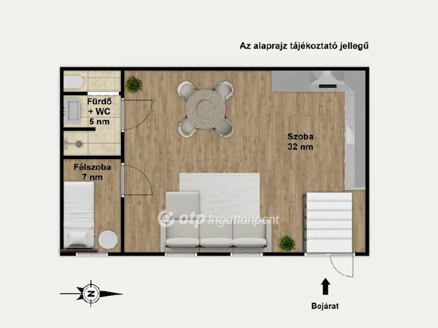 Eladó kereskedelmi és ipari ingatlan Budapest VIII. kerület 44 nm