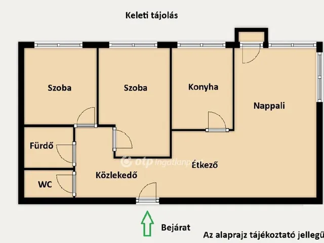 Eladó lakás Budapest XI. kerület, Gazdagrét 53 nm