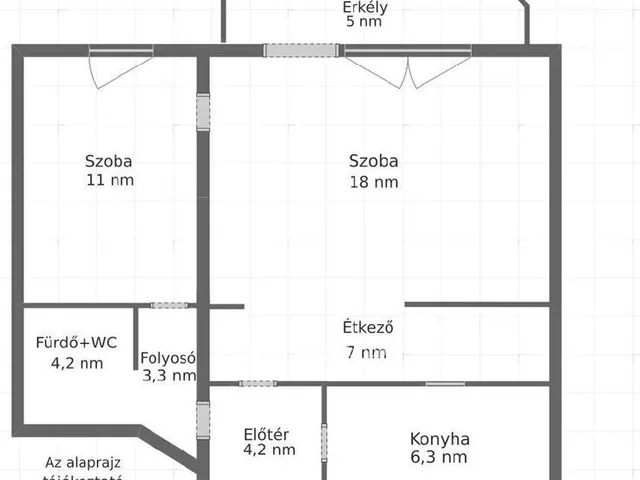 Eladó lakás Budapest X. kerület, Kőbánya 54 nm