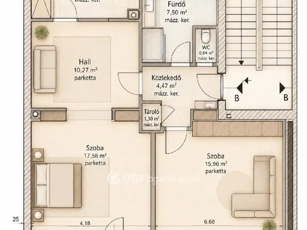 Eladó lakás Budapest VIII. kerület 71 nm