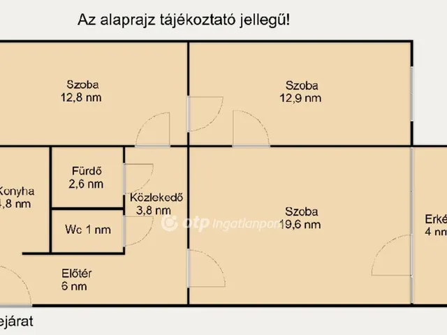 Eladó lakás Budapest VIII. kerület 63 nm
