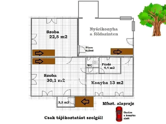 Eladó ház Budapest XXII. kerület, Budafok 190 nm