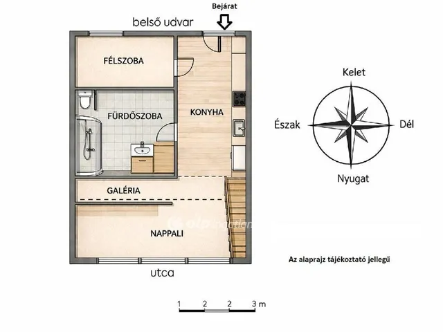 Eladó lakás Budapest VIII. kerület 40 nm