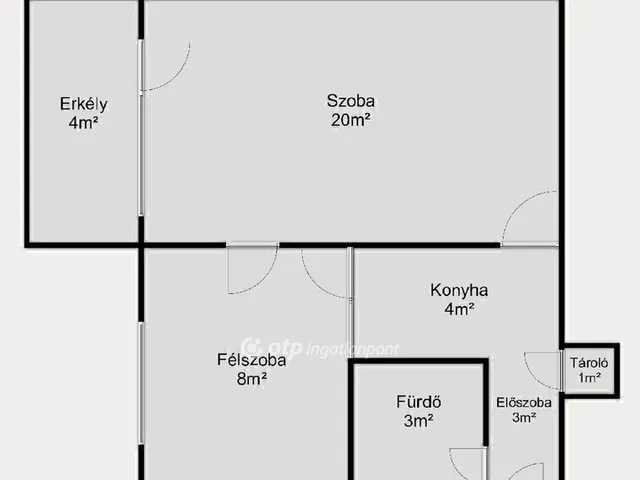 Eladó lakás Budapest IX. kerület, József Attila lakótelep 39 nm