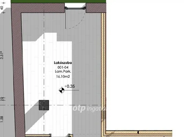 Eladó lakás Budapest IX. kerület 26 nm
