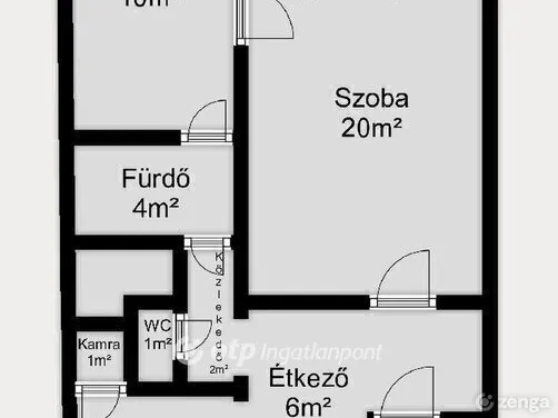 Eladó lakás Budapest IX. kerület 60 nm