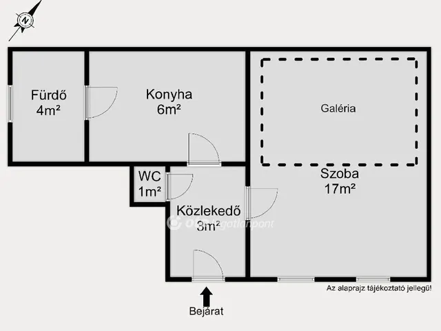 Eladó lakás Budapest VII. kerület 31 nm