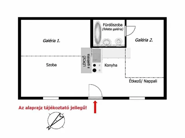 Eladó lakás Budapest VIII. kerület 35 nm