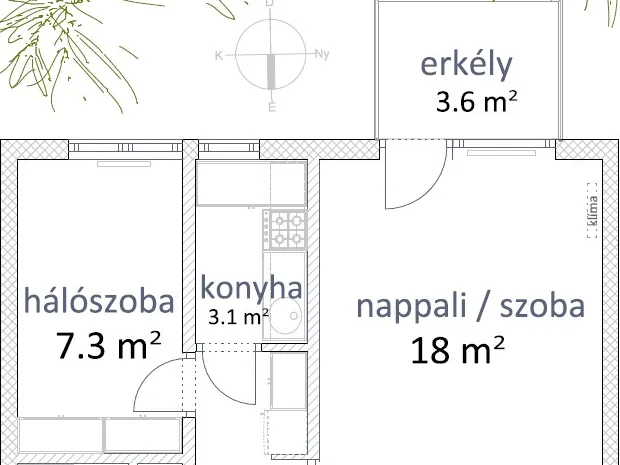 Eladó lakás Dunakeszi, Tallér utca 37 nm