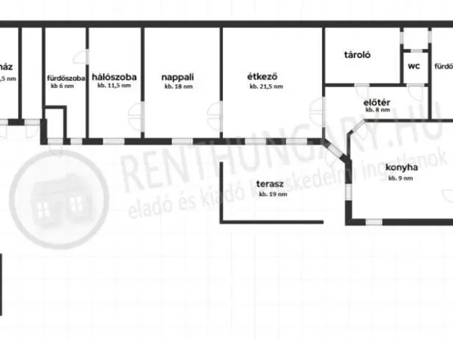 Eladó ház Budapest XX. kerület, Szent Erzsébet tér 180 nm