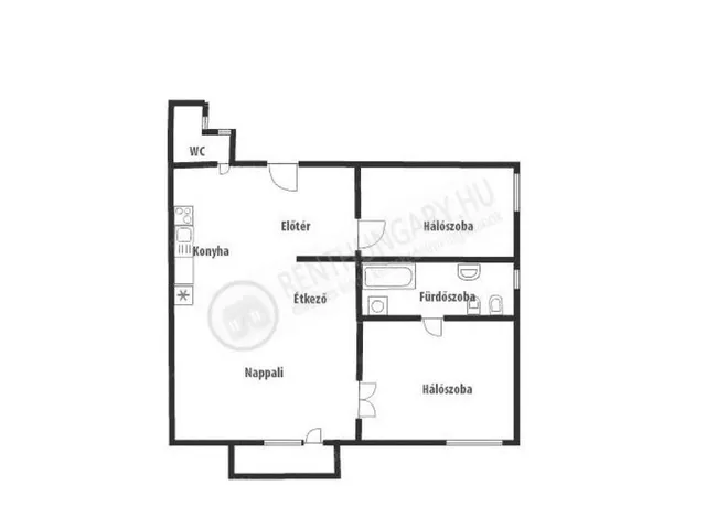 Kiadó lakás Budapest XIV. kerület, Hungária körút 64 nm