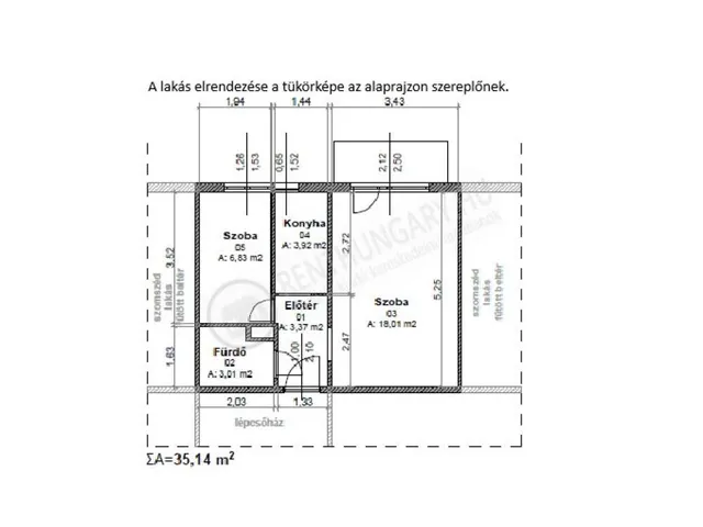 Kiadó lakás Budapest IV. kerület, Kassai utca 35 nm