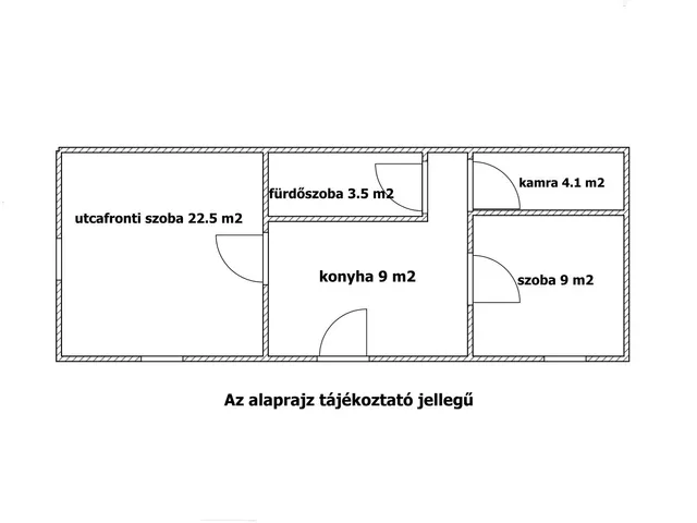 Eladó ház Majosháza 50 nm