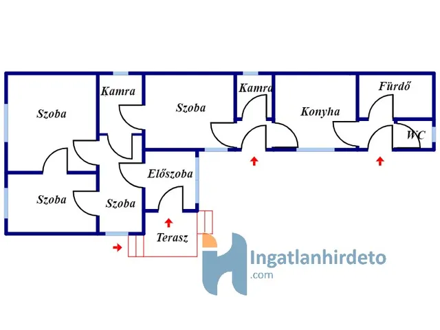 Eladó ház Karácsond 1473 nm