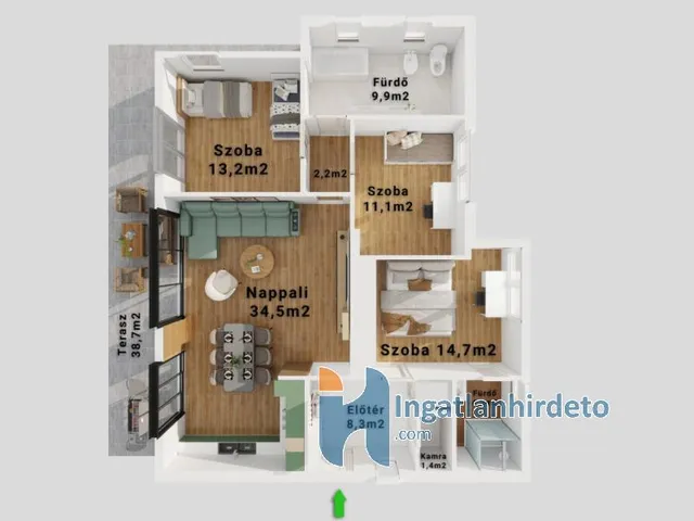 Eladó ház Telki 250 nm