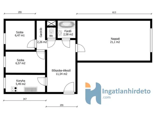 Eladó lakás Budapest III. kerület, Békásmegyer