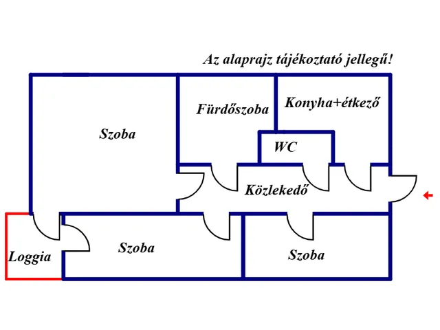 Eladó lakás Nyíregyháza 61 nm