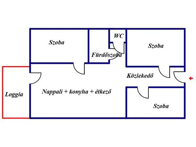 Eladó lakás Nyíregyháza 70 nm