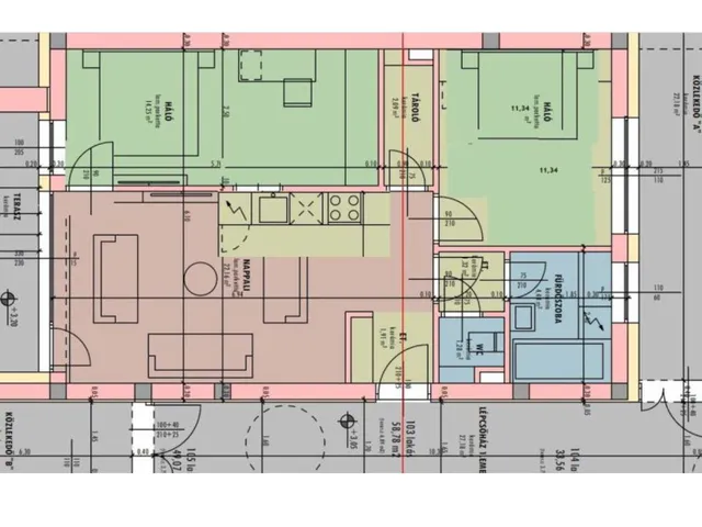 Eladó lakás Nyíregyháza, Belváros 62 nm