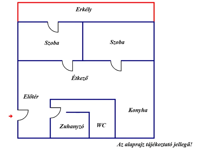 Eladó lakás Nyíregyháza, Érkert 69 nm