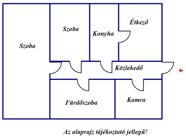 Eladó lakás Nyíregyháza, Belváros 51 nm