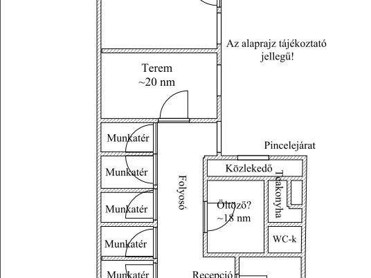 Eladó kereskedelmi és ipari ingatlan Nyíregyháza, Belváros 200 nm