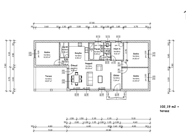 Eladó ház Nyíregyháza, Borbánya 111 nm
