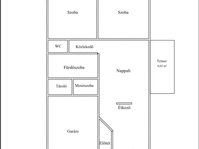 Kiadó ház Nyíregyháza, Borbánya 110 nm