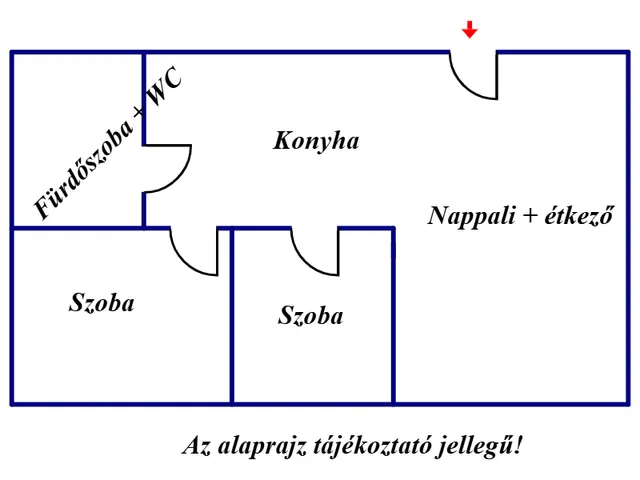 Eladó lakás Nyíregyháza, Belváros 52 nm