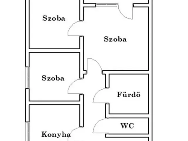Kiadó lakás Nyíregyháza, Korányi-kertváros 58 nm