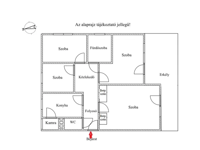 Eladó lakás Nyíregyháza, Érkert 89 nm