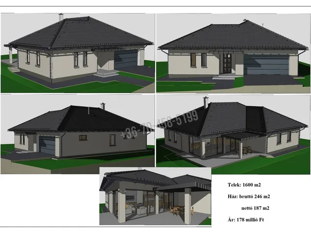 Eladó ház Cserszegtomaj 187 nm