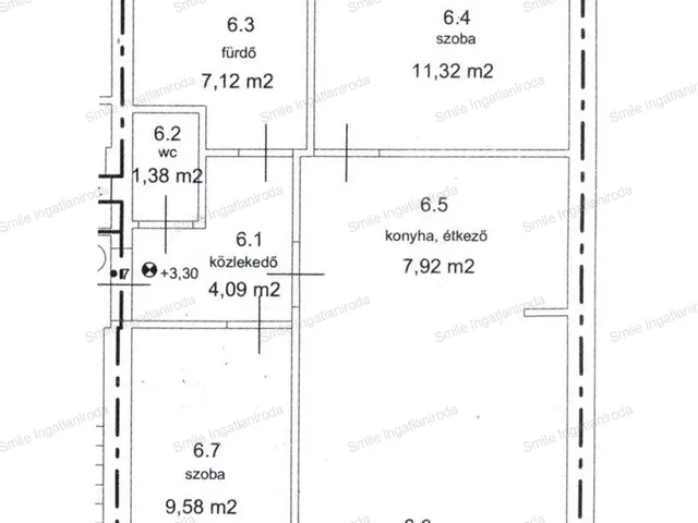 Kiadó lakás Nyíregyháza, Bujtos 60 nm
