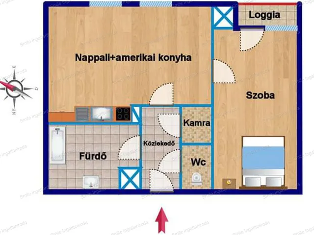 Eladó lakás Nyíregyháza, Belváros 45 nm