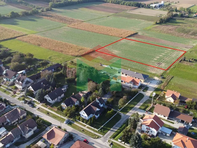 Eladó telek Marcali 6048 nm