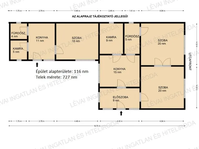 Eladó ház Békéscsaba, Oncsakertek 116 nm