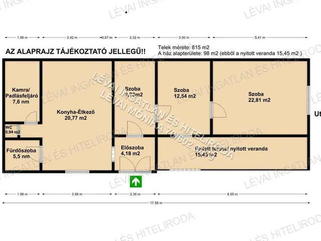 Eladó ház Békés 98 nm