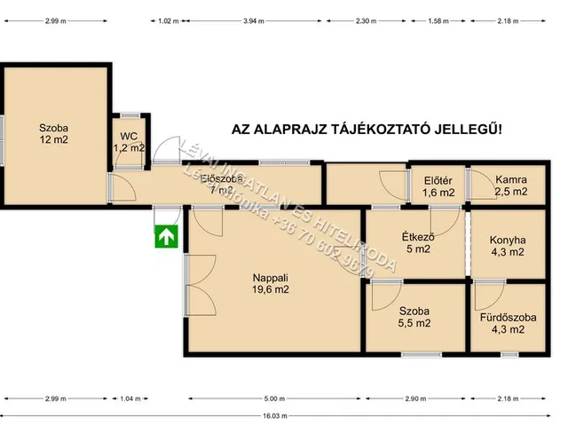 Eladó ház Békéscsaba 63 nm