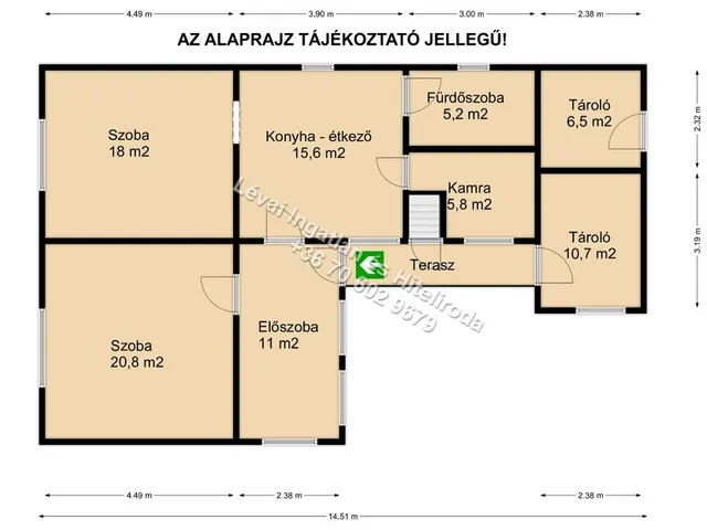 Eladó ház Békéscsaba 95 nm