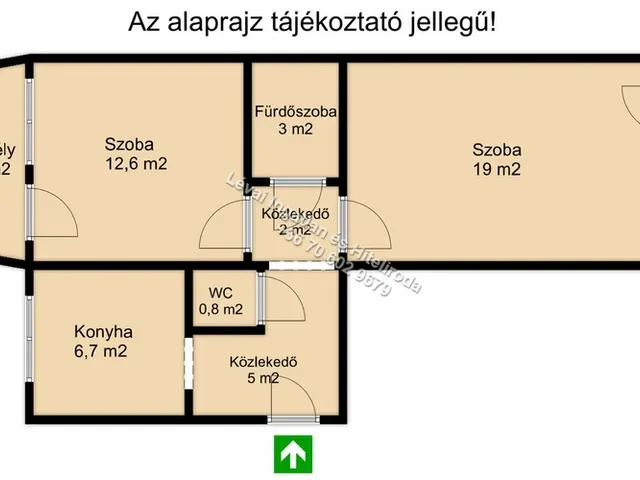 Eladó lakás Békéscsaba, Belváros 49 nm
