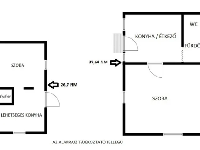 Eladó ház Hernád 45 nm