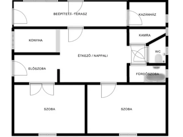 Eladó ház Táborfalva 60 nm