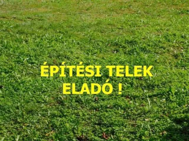 Eladó telek Dabas 1115 nm