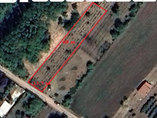 Eladó telek Albertirsa 807 nm