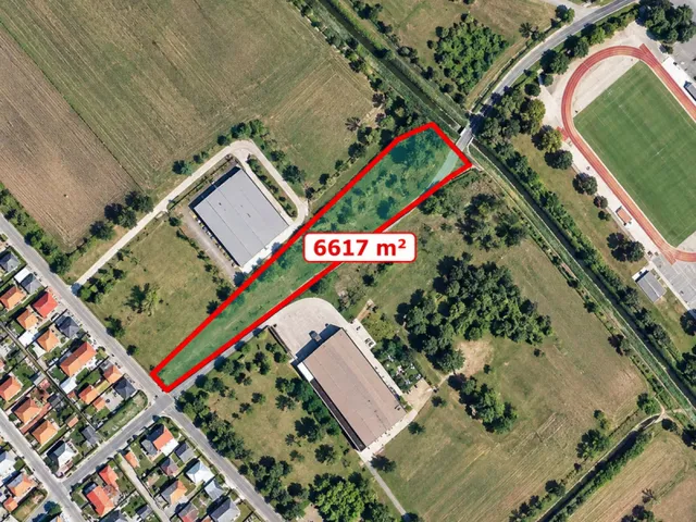 Eladó telek Albertirsa 6617 nm
