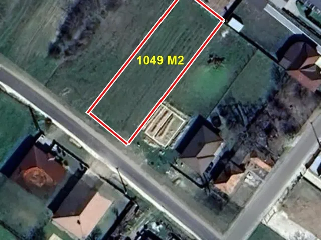 Eladó telek Hernád 1049 nm