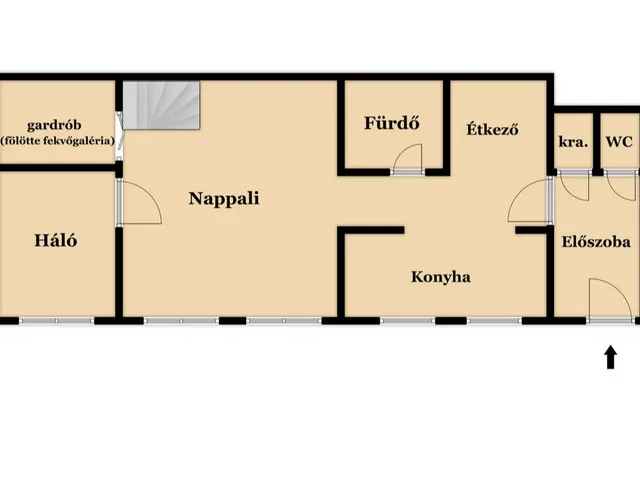 Eladó lakás Budapest VI. kerület 55 nm