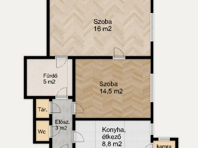 Kiadó lakás Budapest VII. kerület 49 nm